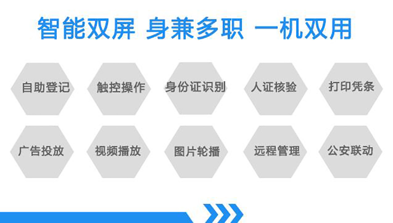 機(jī)關(guān)政務(wù)寫字樓電信移動(dòng)大廳博奧智能雙屏自助訪客一體機(jī)來訪人員登記管理系統(tǒng)